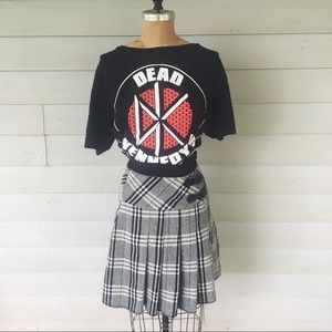 Wool School Girl Skirt